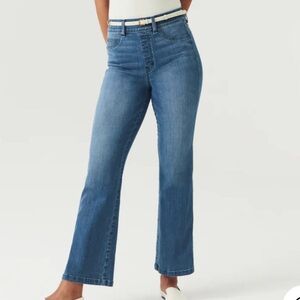 SPANX Blue Flare Jeans